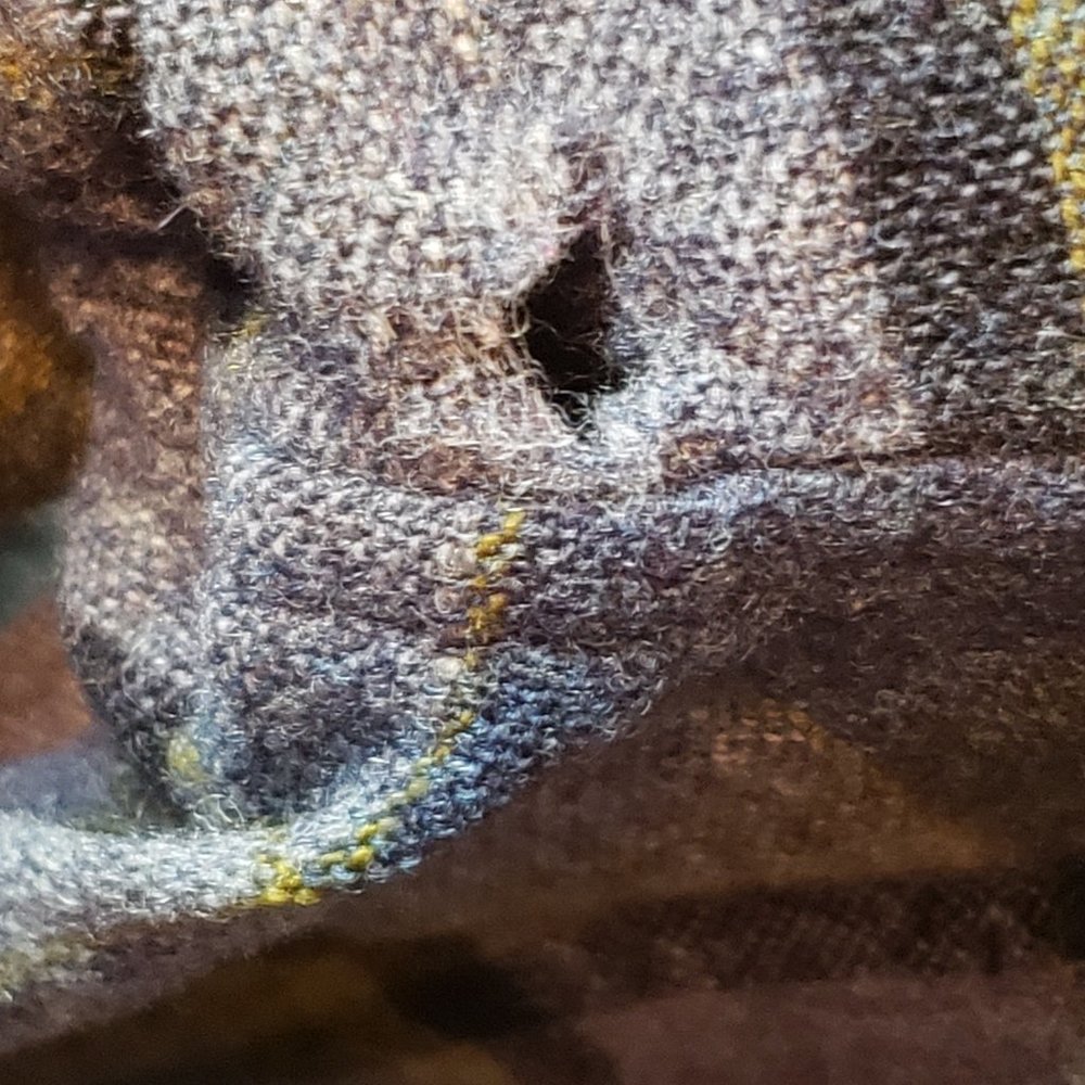 Pendleton Shirt Jacket Button Up Size M Mens Blue - image 6